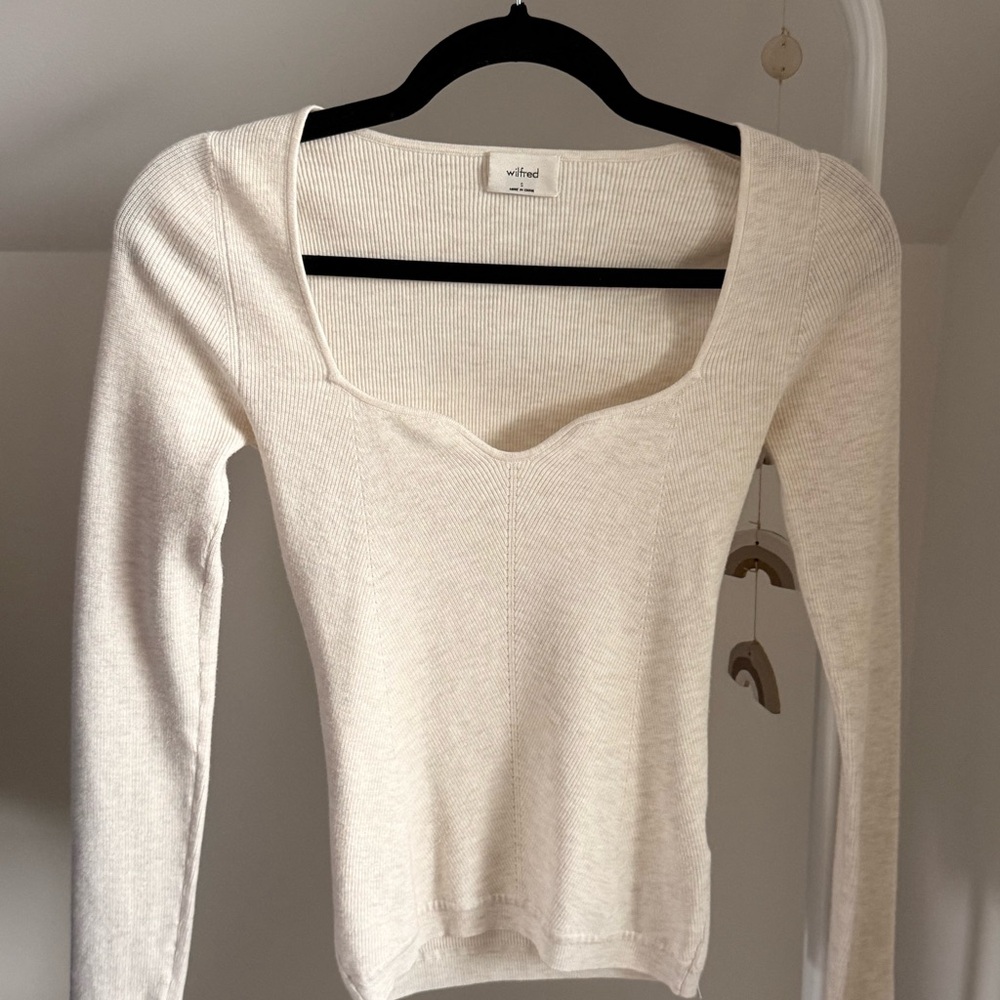 Aritzia Wilfred Tuscany Sweater Size Small